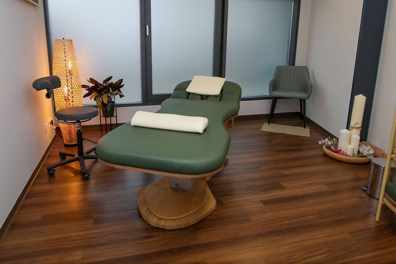 Massageraum Physioeffekt • Praxis für Physiotherapie Paderborn • Krankengymnastik Paderborn • Wellness und Massage Paderborn • Claudia Lüke