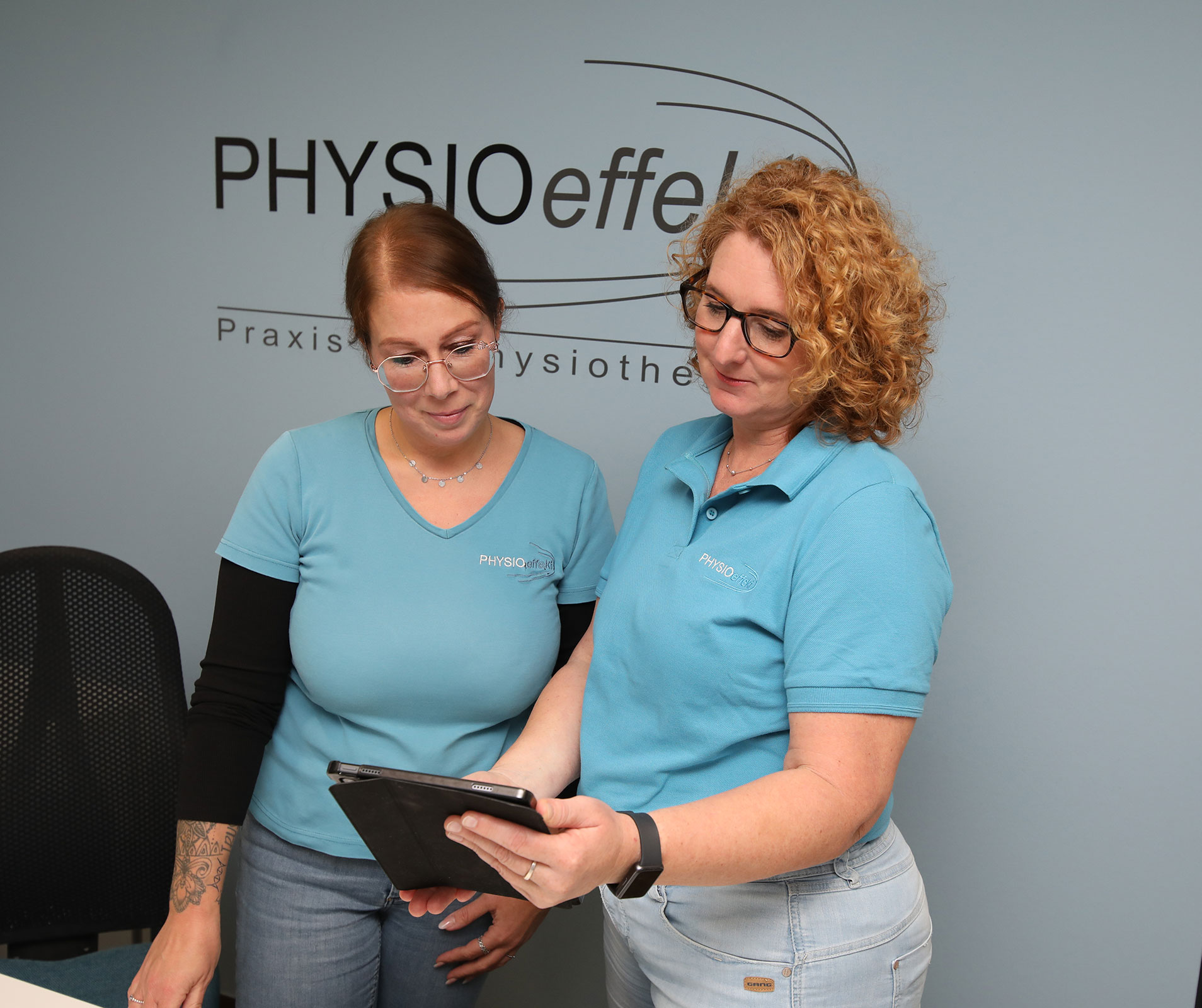 Rezeption Physioeffekt • Praxis für Physiotherapie Paderborn • Krankengymnastik Paderborn • Wellness und Massage Paderborn • Claudia Lüke